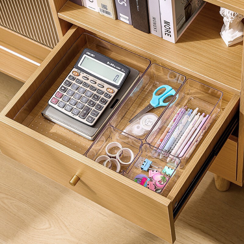 Drawer Compartment Storage Box Desk Cabinet Built-In Stationery Pen Rectangular Plastic Desk Organizer Small Placement Box Drawer Compartment Storage Box Desk Cabinet Built-In Stationery Pen Rectangular Plastic Desk Organizer Small Placement Box
