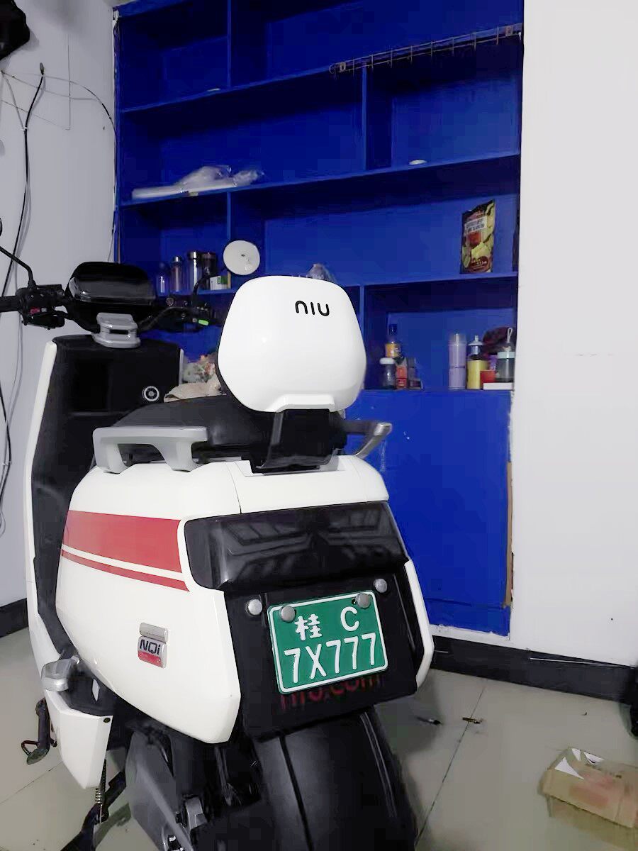 Rear Backrest for Niu Electric Scooter Uqi U+B U2 N1S Nqi Modified Rear Carrier with Passenger Seat Cushion