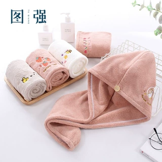 干发帽女吸水擦头发毛巾包头巾浴帽可爱长发干发巾高颜值
