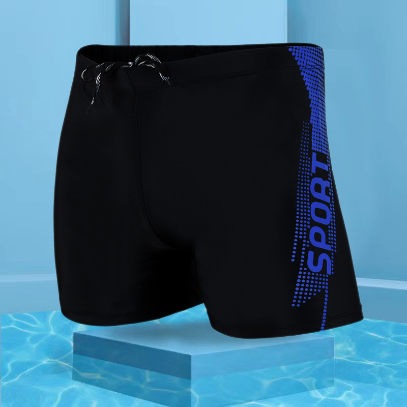 Men's Swim Trunks Men Straight Cut Adult Swim Suit Set Loose Plus Size Swimwear Anti-Elegant Men's Fashion Swimwear