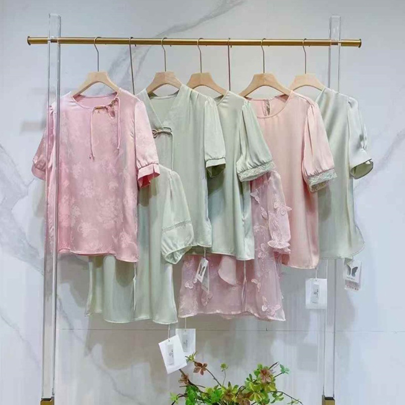 25 Summer Style Butterfly Luxurious Commuter Youthful Style Heavy Beaded Embroidery Blouse Direct Supply from Store 25 Summer Style Butterfly Luxurious Commuter Youthful Style Heavy Beaded Embroidery Blouse Direct Supply from Store