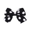 Cloth with bow, cute hairgrip, universal hair accessory, European style, floral print