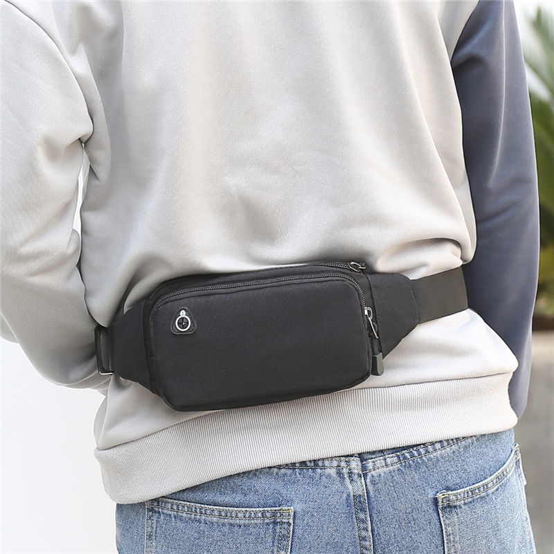 Waist Bag Men's Construction Site Work Mobile Phone Bag Waist Work Trendy New Running Construction Site Sportswear Men's