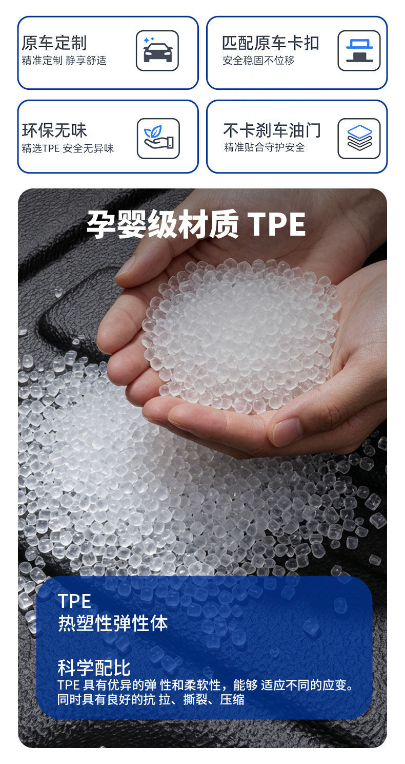Volkswagen Lavida, Bora, Passat, Magotan, Polo, Lamando, Sagitar, Jetta, Santana Special Tpe Car Floor Mats