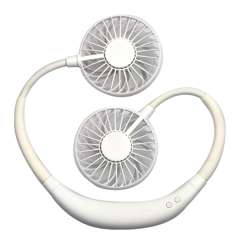 Transfronterizo mudo de tres generaciones Halter ventilador portátil mini USB de escritorio plegable al aire libre ventilador Halter Perezoso