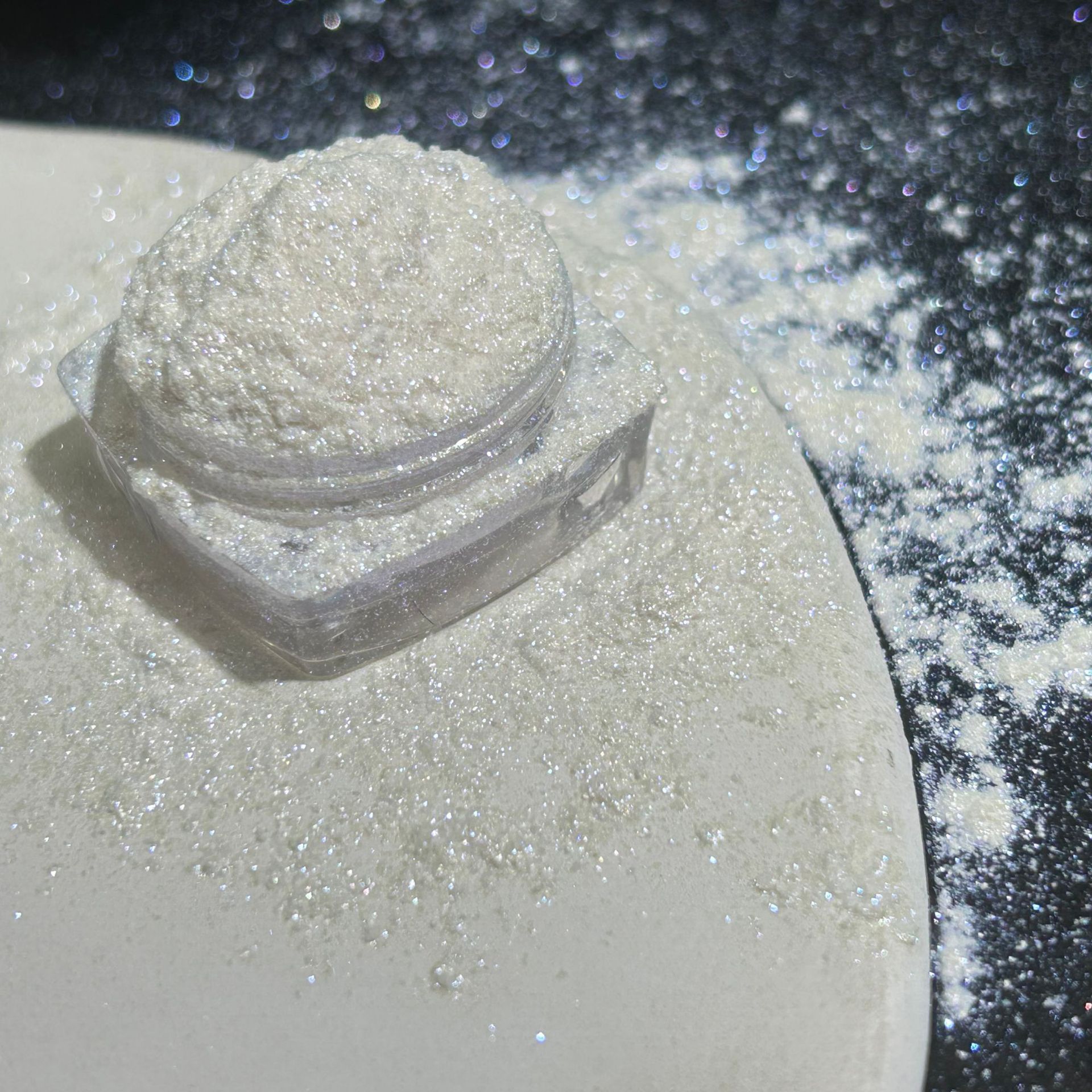 Diamond Star Powder, Glittery High-Shine Pink, Fairy Pink, Japanese and Korean Nail Art Accessories, Ins-Style Glitter Powder