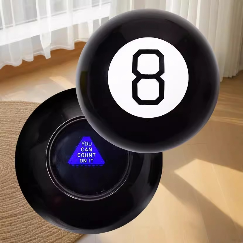 Play 00: 12: 00:38 Viejos amigos perimetral mágico 8 bola negro 8 bola ideas de juguete de decisión