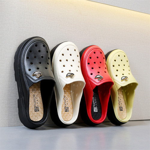 New Baotou Slippers Women's Summer Outerwear Fashionable Thick-Soled Home Anti-Slip Outdoor Women's Sandals Slippers