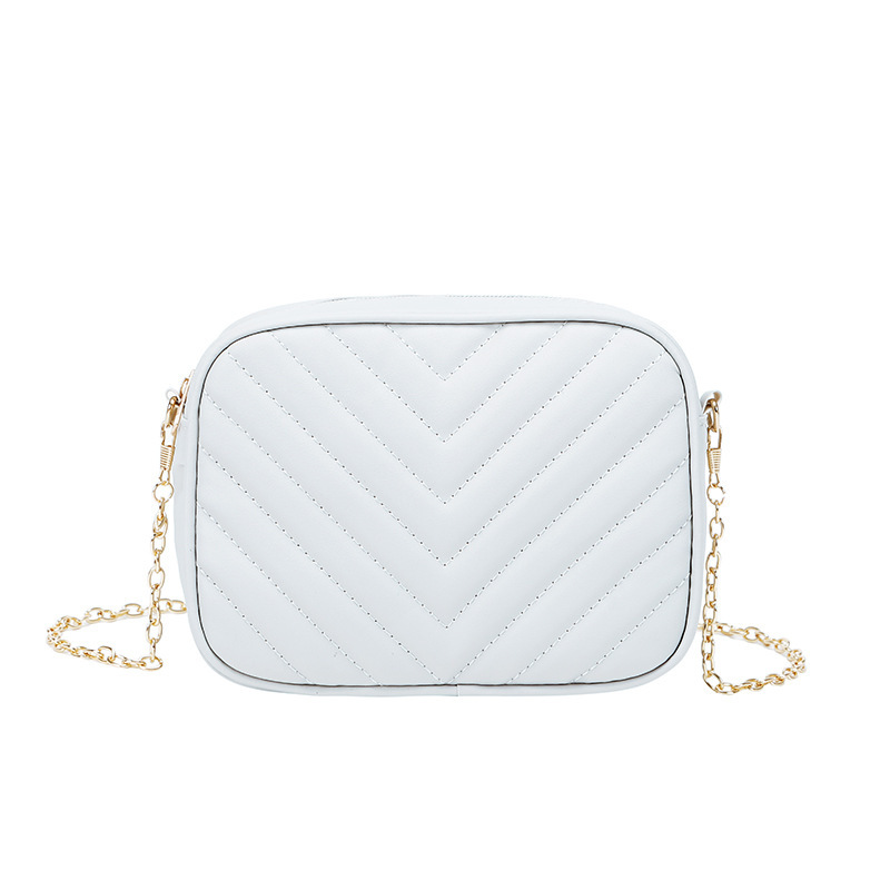 2023 nuevo bolso coreano universal moda ocio cadena bolso de hombro V bordado camerasa mochila image 11