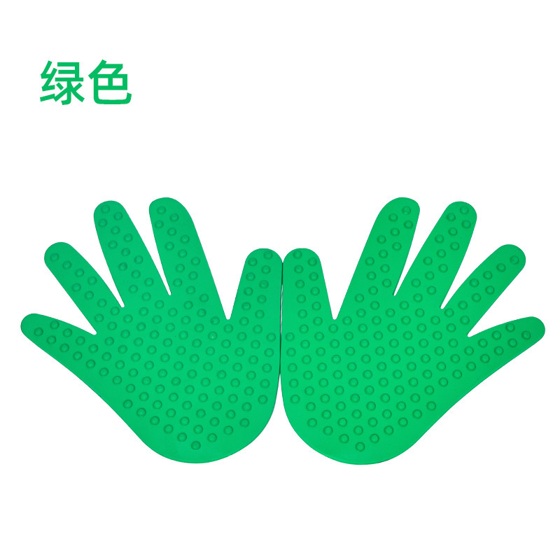 幼稚園の屋外スポーツおもちゃと器具、子供用スポーツ用品、手と足の協力ボードゲーム、ゴム製の手と足|undefined