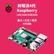 树莓派主板 Raspberry Pi 4b 开发板4代 8GB电脑