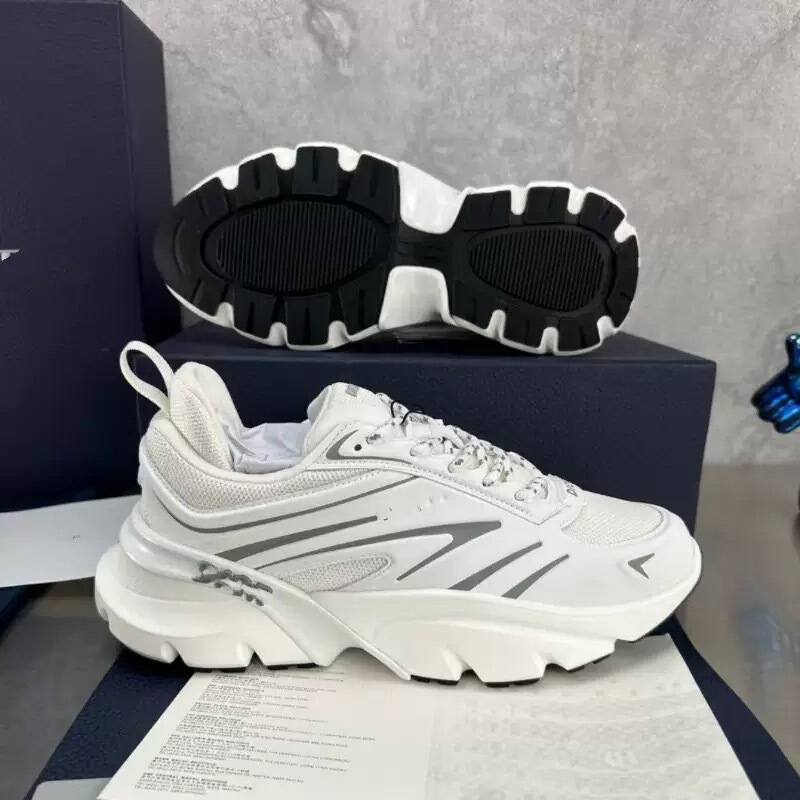 Cross-Border D Brand B44 New Men's and Women's Couple Sports Shoes, Brand New Classic Tennis Shoes, Fashionable Genuine Leather Dad Shoes