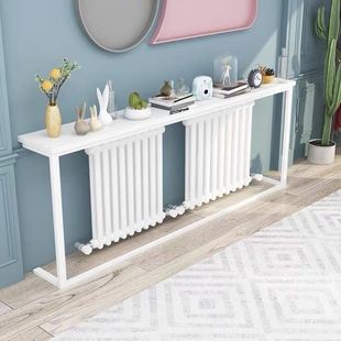 6R Sofa Rear Storage Rack Long Table Corridor Aisle Narrow Table Bedside Sandwich Living Room Wall Radiator Entrance