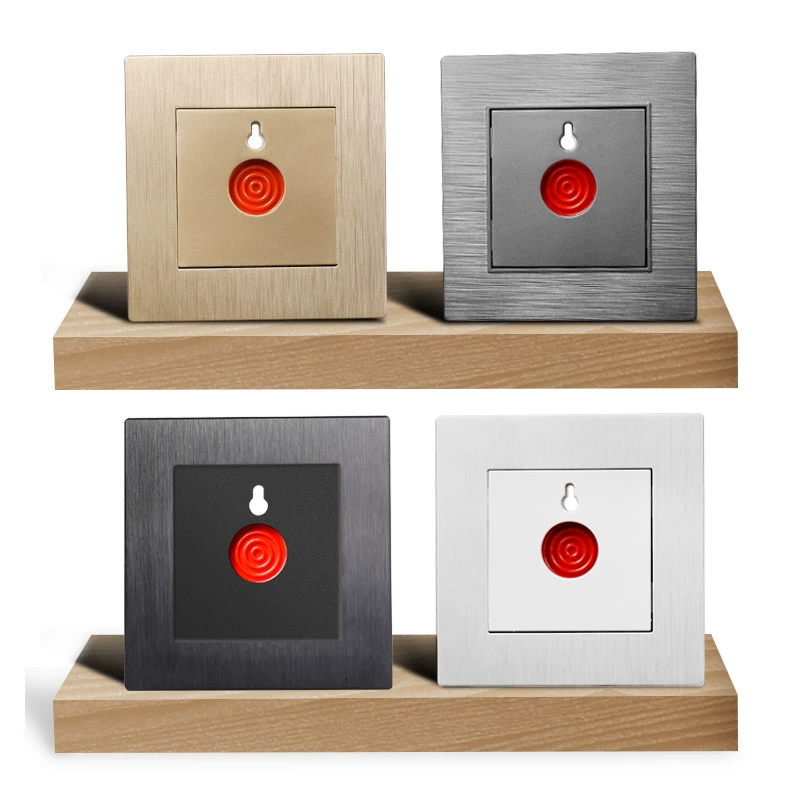 可卡 86 key reset emergency button SOS manual rescue fire alarm call panel switch