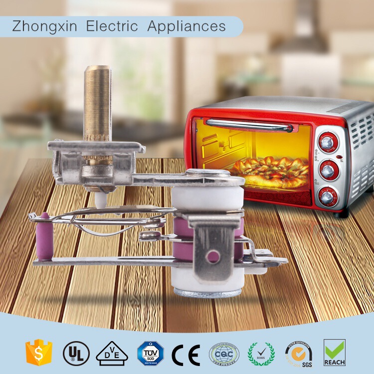 New Bimetal Switch Oven Thermostat Electric Oven Electric Stove Hot Pot Adjustable Thermostat Switch Temperature Switch