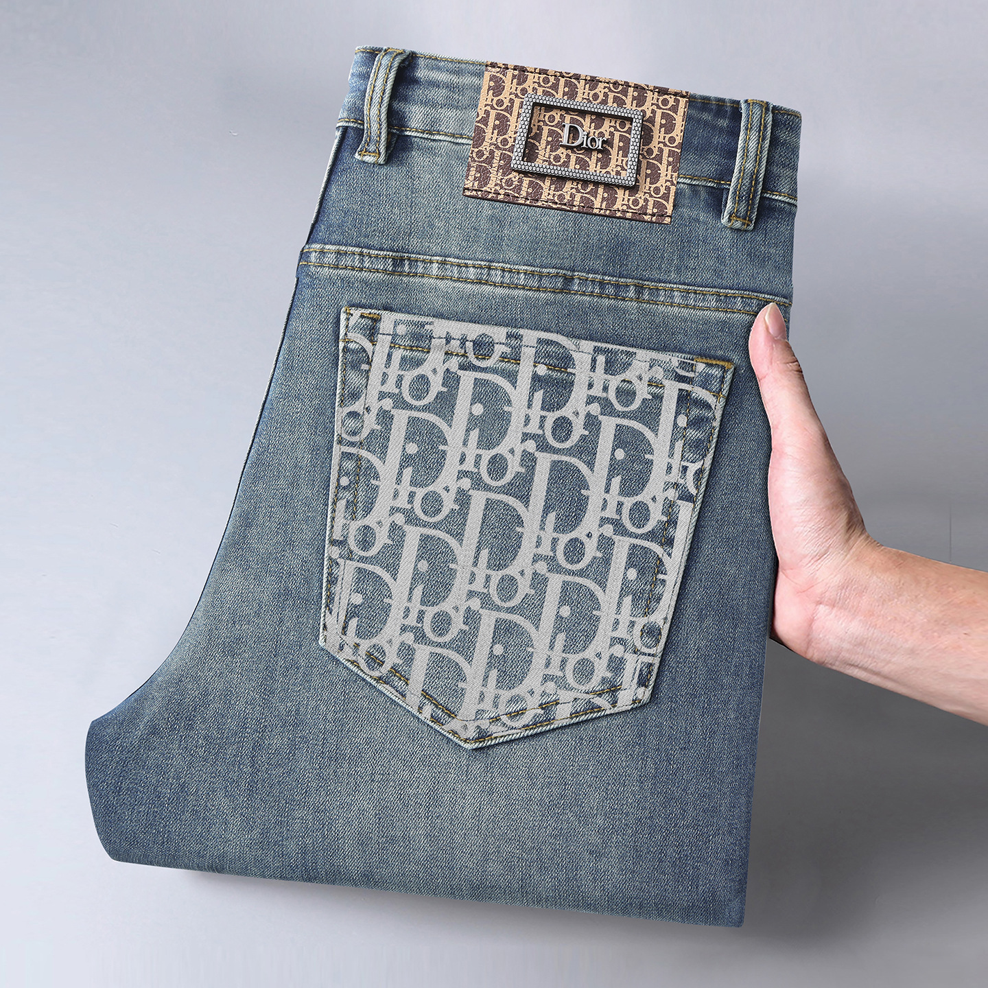 Kişi cins şalvarı slim fit uzanan koreya üslubu