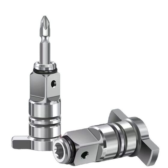 Universal adapter universal strong magnetic dual-purpose square shaft electric wrench accessories Daquan high hardness hollow output shaft