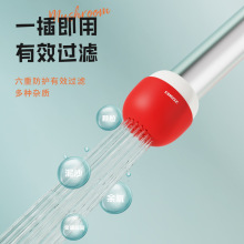 ZOWEI水龙头过滤器棉滤芯净水器可旋转自来水增压花洒延伸器
