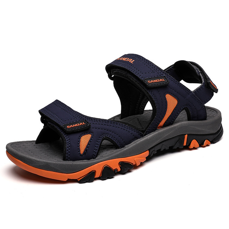 4546 Large Size Men's Sandals Sports Summer New Fashionable Outdoor Casual Outer Wear Dad Beach Shoes Men's Sandals