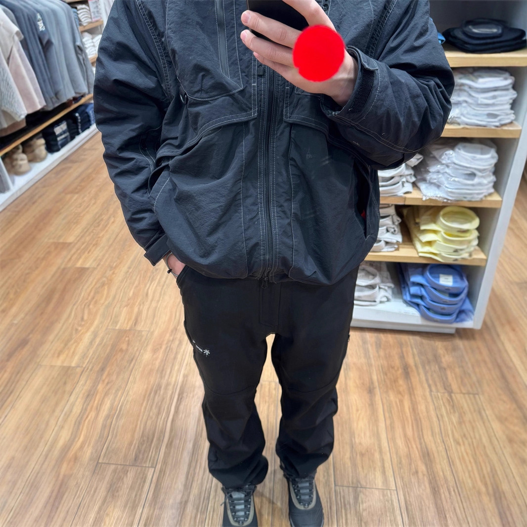 Men's Softshell Tactical Rugged Straight-Leg Workwear Pants, American Functional Style Outdoor Hiking Pants_voghion.com