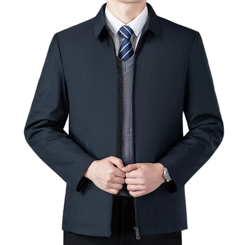 다크그린 [봄, 가을] 지퍼 스타일