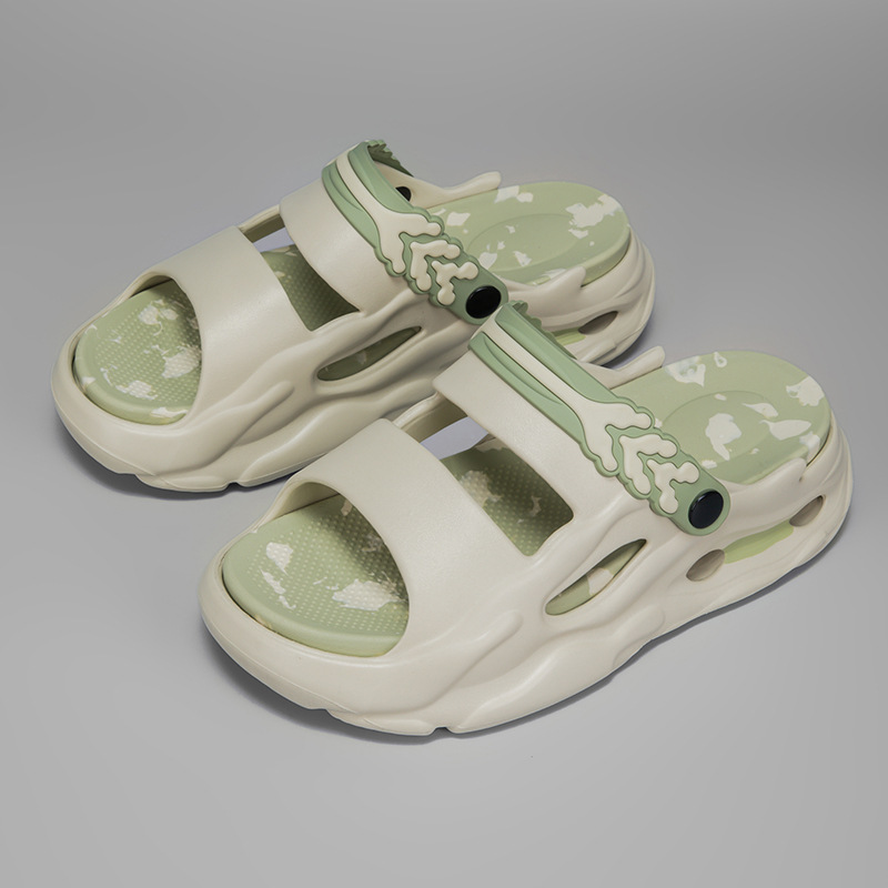 Sandalias para hombre 2025 verano nuevo estilo ropa exterior zapatillas de playa suela gruesa sandalias y zapatillas de comercio exterior transfronterizo hombres