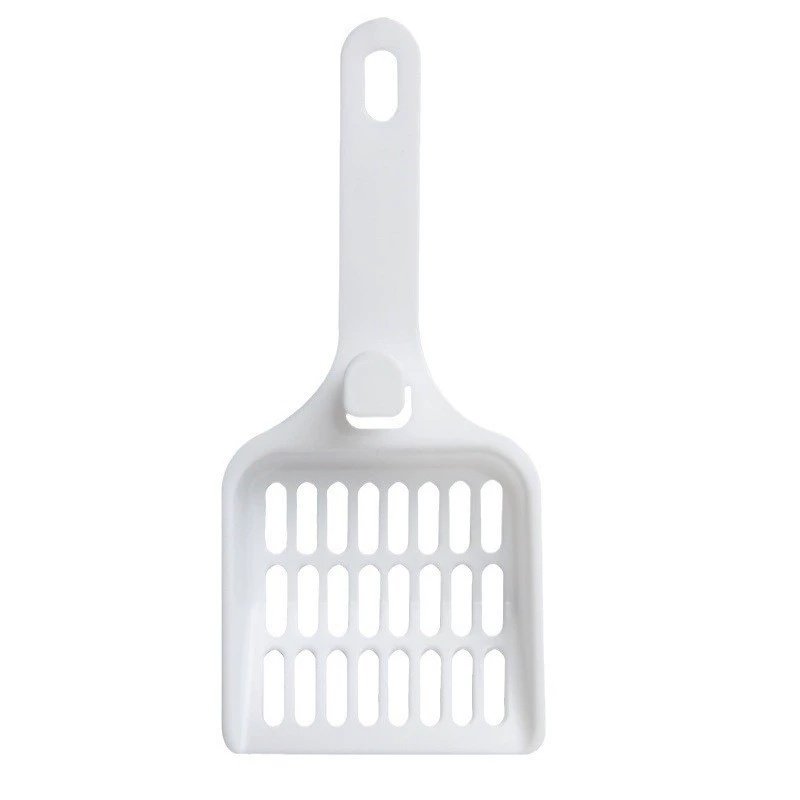 Оптовая продажа утолщенных пластиковых совков для наполнителя для кошачьего туалета, прочных и устойчивых к падениям, портативных инструментов для уборки за животными, специализированные товары для животных.