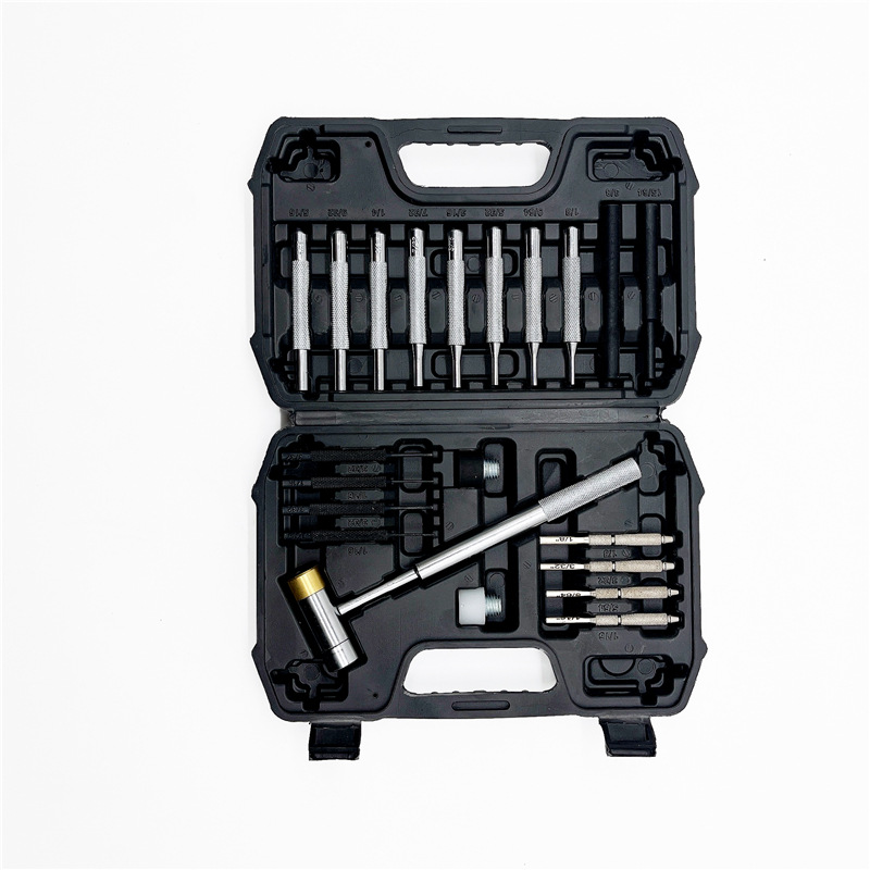 21 piezas pistola punzón traje fabricantes de suministro de perforación mecánica de perforación kit de reparación de equipos artesanales