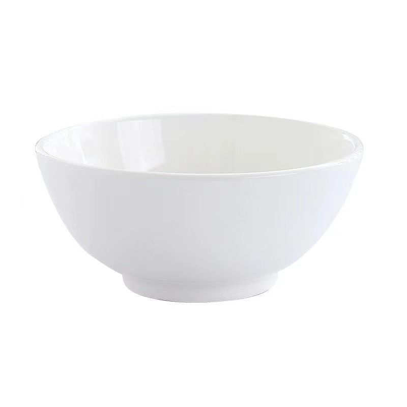 メーカー直販ホテル食器レストラン専用ご飯碗陶磁器スープ碗飲食大面碗白磁器碗卸売り|undefined