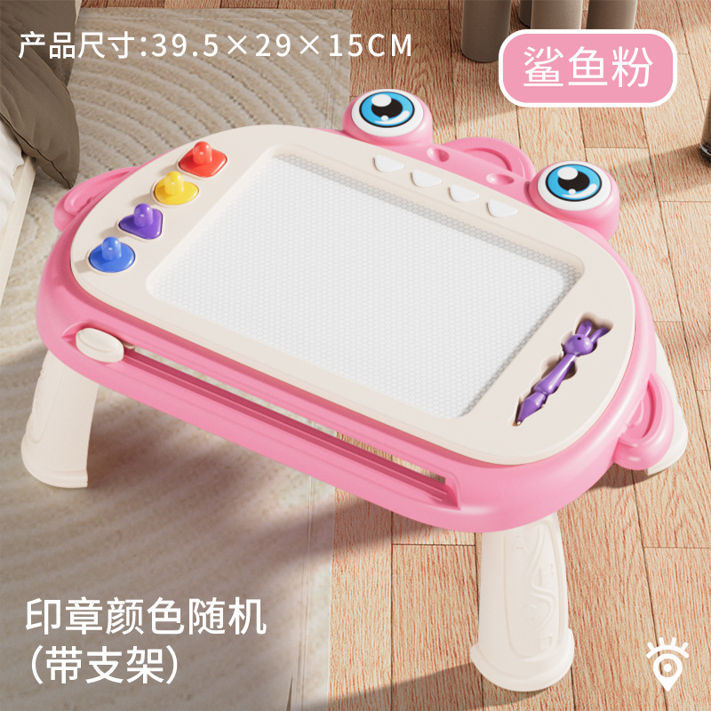 Tablero de dibujo magnético para niños de gran tamaño que se puede borrar, tablero de escritura para niños domésticos, juguete de dibujo magnético de graffiti para bebés