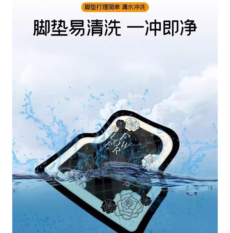 New Car Floor Mats, Universal Driver's Seat Mats, Non-Slip Foot Mats, Easy to Clean, Anti-Dirt, Anti-Slip, and Wear-Resistant