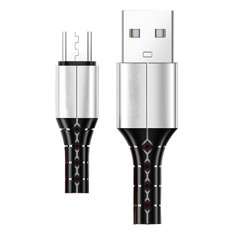 Nuevo cable de datos para Apple Android TYPE-C super rápido carga 5A nylon trenzado teléfono móvil cable de carga