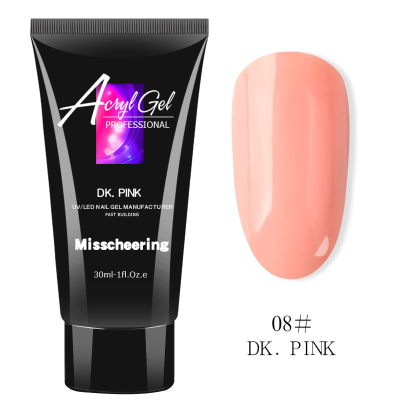 Gel de extensión de uñas transfronterizo 15ml, gel de fototerapia cristalino de extensión rápida de uñas, venta al por mayor de fábrica de gel de fototerapia