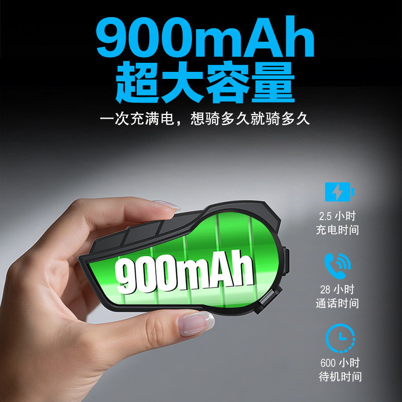 工場直販ヘルメット Bluetooth ヘッドセット MESH インテリジェント ネットワーキング マルチプレイヤー インターホン オートバイ ライディング専用ヘッドセット|undefined