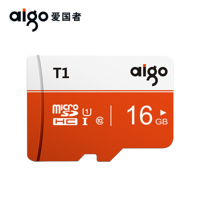 爱国者(aigo)TF(micro-SD)存储卡A1 C10内存卡适用手机行车记录仪|ms