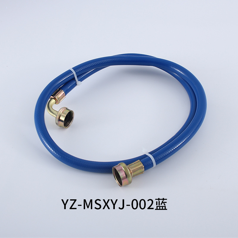 Tubo de entrada de agua para lavadora, tubo de drenaje, manguera flexible de PVC 304 de acero inoxidable, tubo corrugado, grifo antisalpicaduras, universal.
