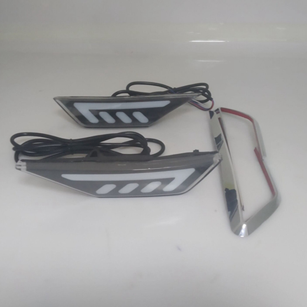 Aplicable a 16-21 luz lateral cívica modificado señal de giro lateral typer guardabarros Luz
