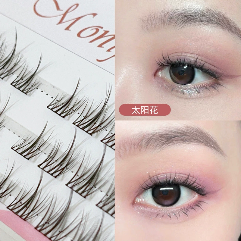 False Eyelashes (Meng Linfei) Cluster Kit, 3-row & 10-row Styles, Multi-style Pack