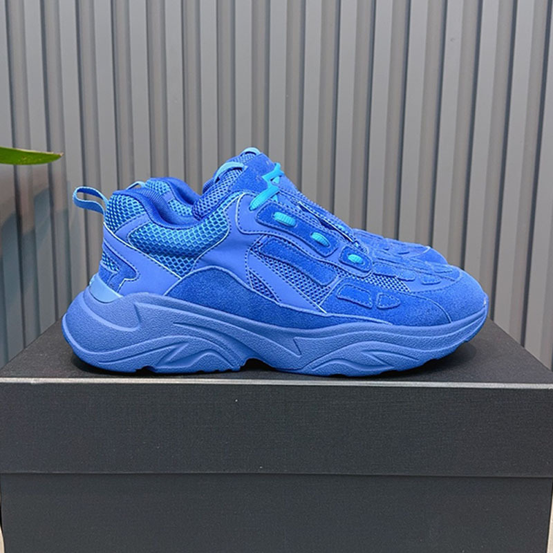 Comercio exterior estación europea marca de moda hueso malla transpirable costura cuero genuino zapatos del papá los hombres suela gruesa aumento zapatilla deporte