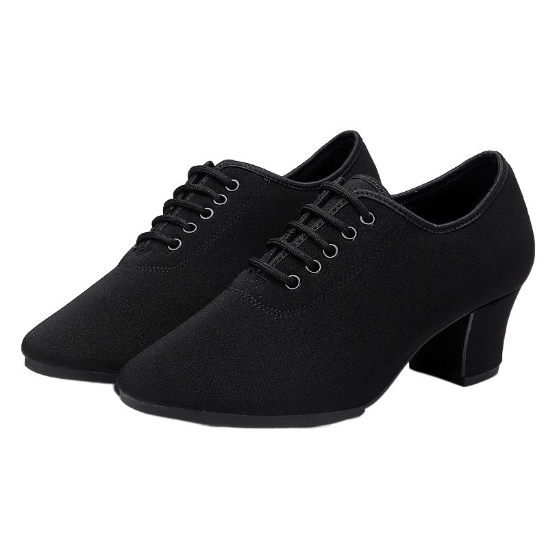 Danza PA mujeres de tela Oxford zapatos de baile latino adulto zapatos de baile cuadrados zapatos de baile de salón zapatos de maestro zapatos de entrenamiento del cuerpo zapatos