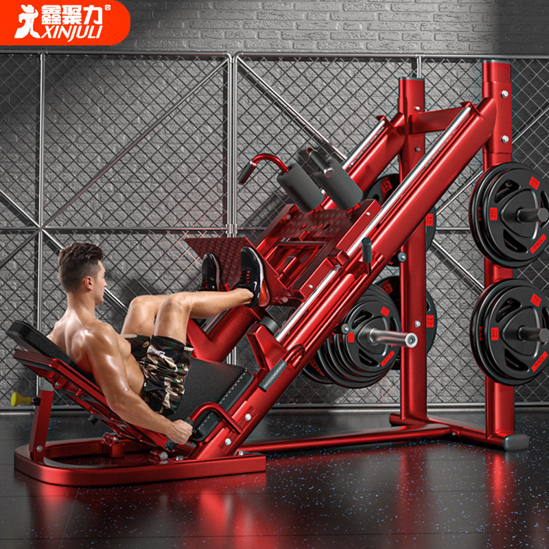 45 grados pedal invertido máquina en cuclillas hogar combinación multifuncional equipo de fitness pierna comercial entrenamiento de fuerza muscular pedal oblicuo