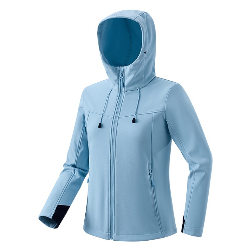 Chaqueta de cáscara suave al aire libre con forro polar más tamaño a prueba de viento chaqueta de lana caliente pareja impermeable suéter deportivo fábrica al por mayor