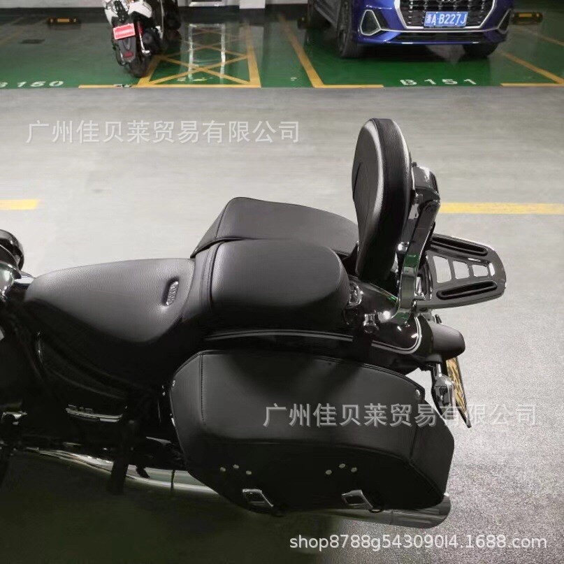Suitable for Bmw Bmw R18B R18 Ranger Foldableable Backrest Motorcycle Modified Multi-Functional Middle Backrest