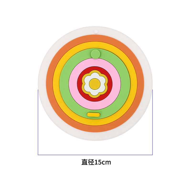 彩虹二合一地漏盖家用浴室卫生间下水道防臭盖简约可过滤地漏垫|undefined