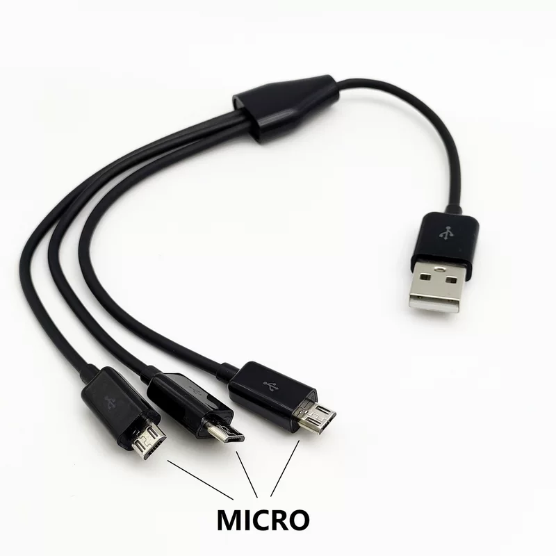 25 см, один провод, три MIC многофункциональная кабель зарядки данных Android зарядка данных кабель