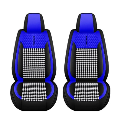 E-Commerce Foreign Trade New Model: Seat cushion, seat cover - blue-pack-of-2