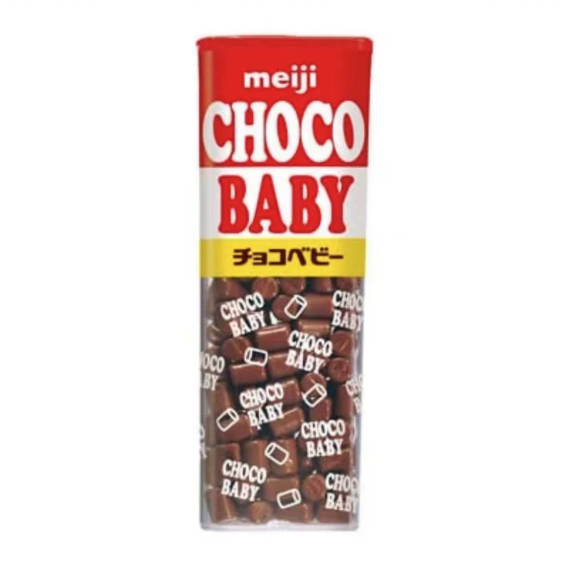 日本輸入 明治 チョコベビー 小豆チョコレート 子供向けおやつ 携帯用箱入りスナック 32g 旅行用|undefined