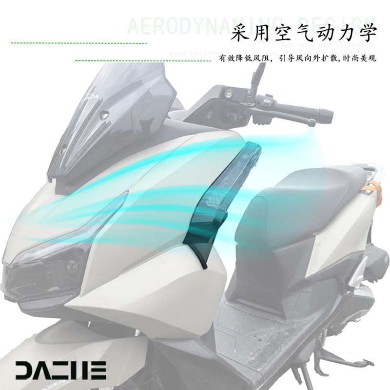 Suitable for Honda Nwt150 Modified Leg Wind Deflector Glass Wind Shield Knee Guard Accessories
