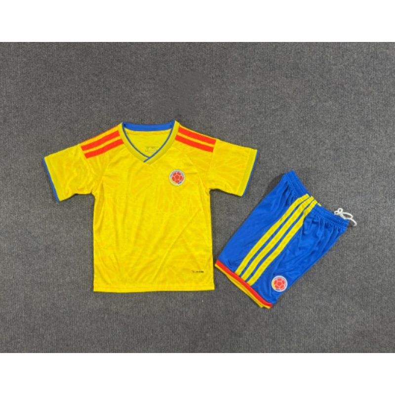 2026 Copa del Mundo de fútbol infantil trajes de mangas cortas pantalones cortos Argentina Alemania Francia niños y niñas secos rápidos image 23