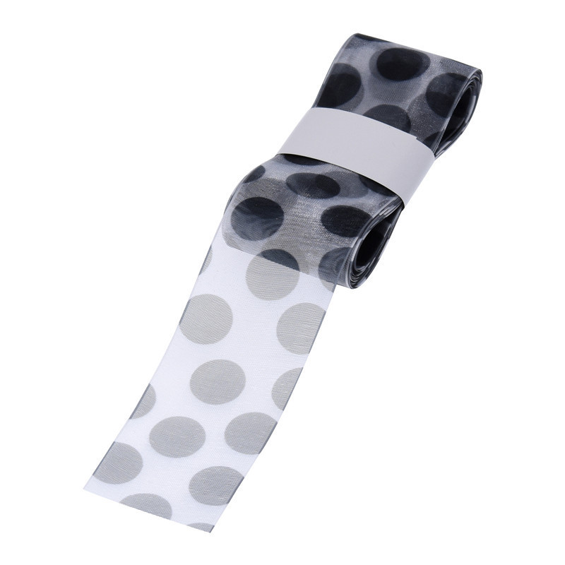 Transfronterizo nuevo 4cm impreso punto grande cinta transparente horquilla regalo creativo embalaje gasa luz cinta 5Y